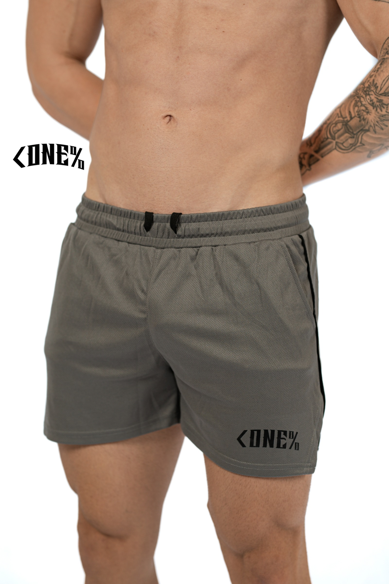 Grey Brawler Shorts